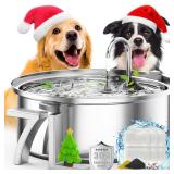 oneisall Dog Water Fountain for Large...