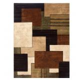 39" x 55" Tribeca Mason Contemporary Geometric...