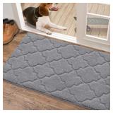 20x32 Monfield Non-Slip Geometric Indoor Doormat