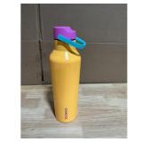 Corkcicle Water Bottle Yellow  Insulated