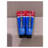 Amsterdam Acrylics Cyan Paint Tube  All Acrylics