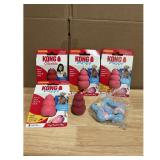 KONG Classic & Puppy Dog Toys, 5 Count - Chew,...