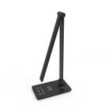 15 in. Black Wireless Charging Indoor Table...