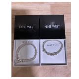 Nine West Bracelet Set - Silver Tone