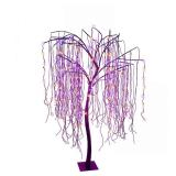 LIGHTSHARE Electric Halloween Willow Tree with...
