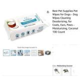 Best Pet Supplies Pet Wipes - Dog Wipes...