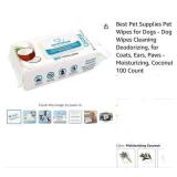 Best Pet Supplies Pet Wipes - Dog Wipes...