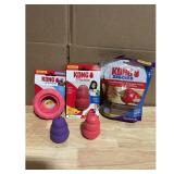 Kong Dog Toys: Tires, Classic, Ziggies - Puppy,...