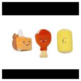 Pearhead Pet Thanksgiving Dinner Dog Toys -...