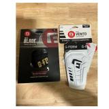 G-Form Soccer Shin Guards White Black