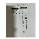 Nine West Jewelry Set - Necklace, Earrings -...