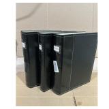 Designed CDDVD Storage Binders Black
