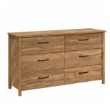Sauder Cannery Bridge 6 Drawer Dresser Bedroom...