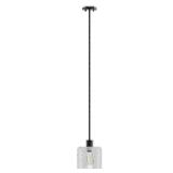 Sutton Place 1-Light Matte Black Pendant