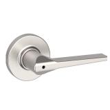 Hollis Round Rose Satin Nickel Privacy Bed/Bath...