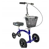 KneeRover Knee Walker 9 inch Steerable Scooter