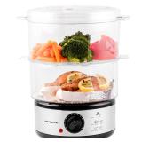 OVENTE 2 Tier Electric Food Steamer for Cooking...