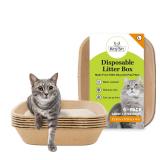 Kitty Sift Disposable Cat Litter Box Large, 6...