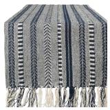 DII Farmhouse Braided Stripe Table Runner...