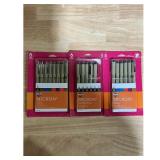Sakura Pigma Micron Fine Line Pens, Archival...