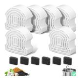 6 Packs Cat Water Fountain Filters for 4L/135OZ...