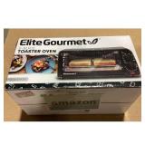 Elite Gourmet 2-Slice Toaster Oven, Model ET0216