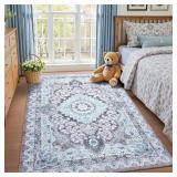 Macgace 4x6 Area Rug for Bedroom, Machine...