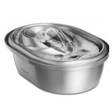 2L Stainless Steel Dog & Cat Water Fountain