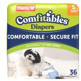 Hartz Disposable Dog Diapers, Size S 36 count,...