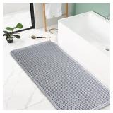YCTMALL Waffle Bath Mat - Super Absorbent Non...