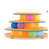 Catstages Tower of Tracks Cat Toy - 3-Level...