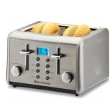 Toastmaster 4-Slice Digital Toaster - Stainless...