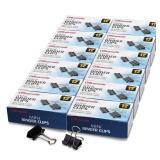Officemate Mini Binder Clips, Black, (99010),...