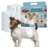 Dr Pol Dog Diapers for Male Dogs | Disposable...