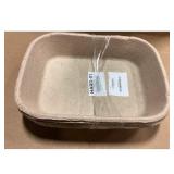 Paper Pulp litter box Square, Disposable, 5 pc