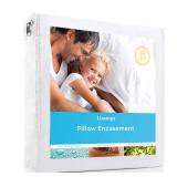 Linenspa Waterproof Pillow Encasement-Blocks...