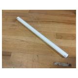 18" White Ceiling Fan Downrod