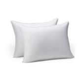 Amazon Basics Down Alternative Pillows for...