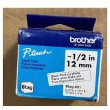 Brother P-Touch Label Tape - Btag-231, 1/2 in,...