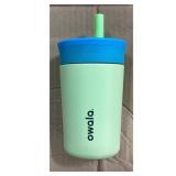Owala Water Bottle, Reusable, Leakproof Lid, Green