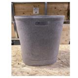 brightroom Gray Felt Storage Bin