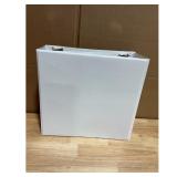 White Binder Open Box - $10.00
