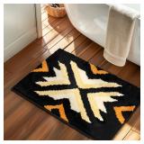 Tyrot Black Bath Rug - $19.99