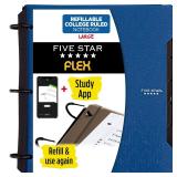 Five Star Flex Refillable Notebook + Study App,...