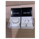 Nine West Silver Jewelry Set