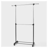 Adjustable Double Rod Garment Rack - Brightroomï¿½