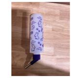 Rabbit  Hamster Water Bottle WhiteBlue $10.00