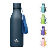 Konokyo Insulated Water Bottle with Strap,18 oz...