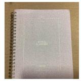 Weekly Planner, Organizer, Stickers Included, Pink