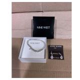 Nine West Silver Bracelet Set